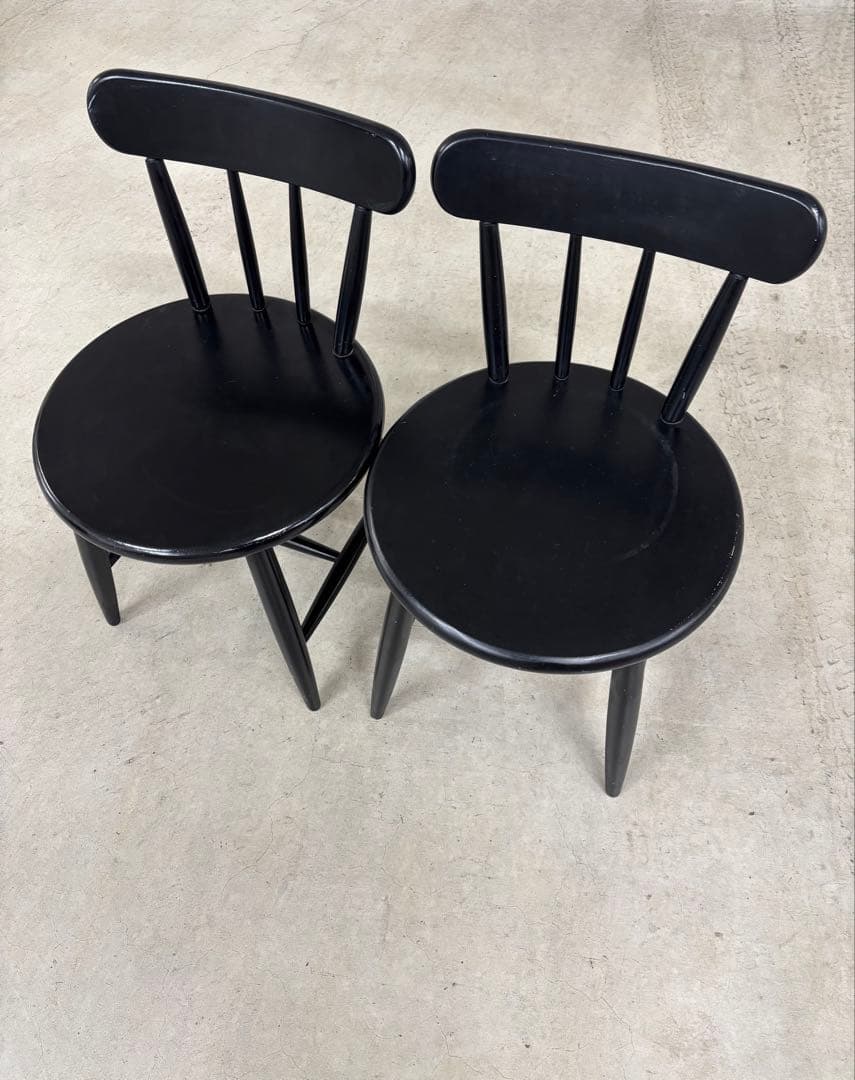 ダイニングチェア Mikimoku　マット黒