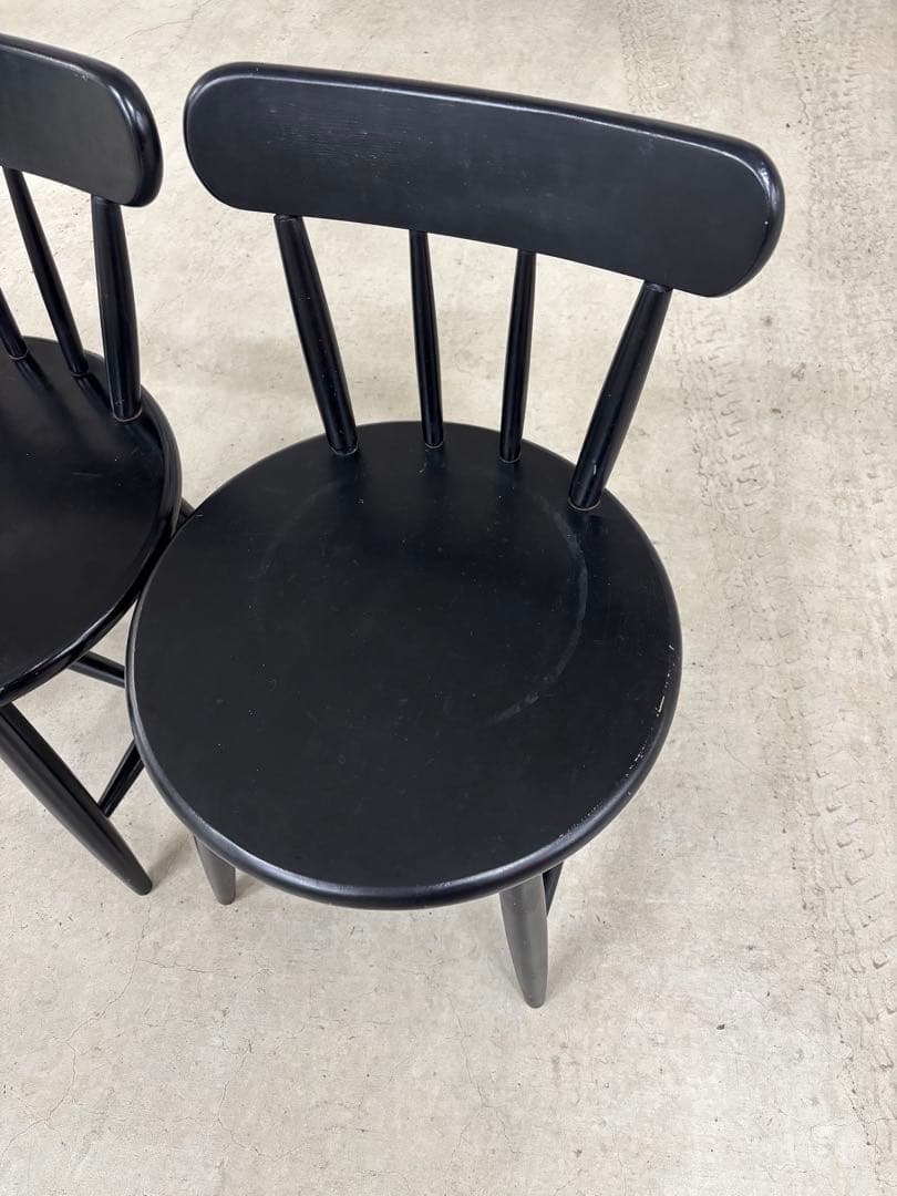 ダイニングチェア Mikimoku　マット黒