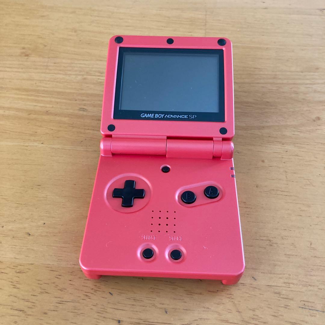 ゲームボーイアドバンス SP本体 シャア専用 カラー　Gジェネレーション
