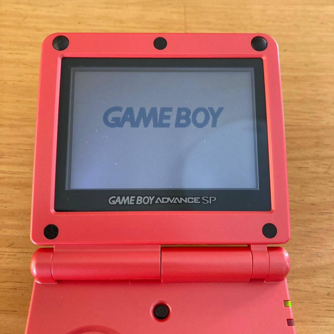 ゲームボーイアドバンス SP本体 シャア専用 カラー　Gジェネレーション