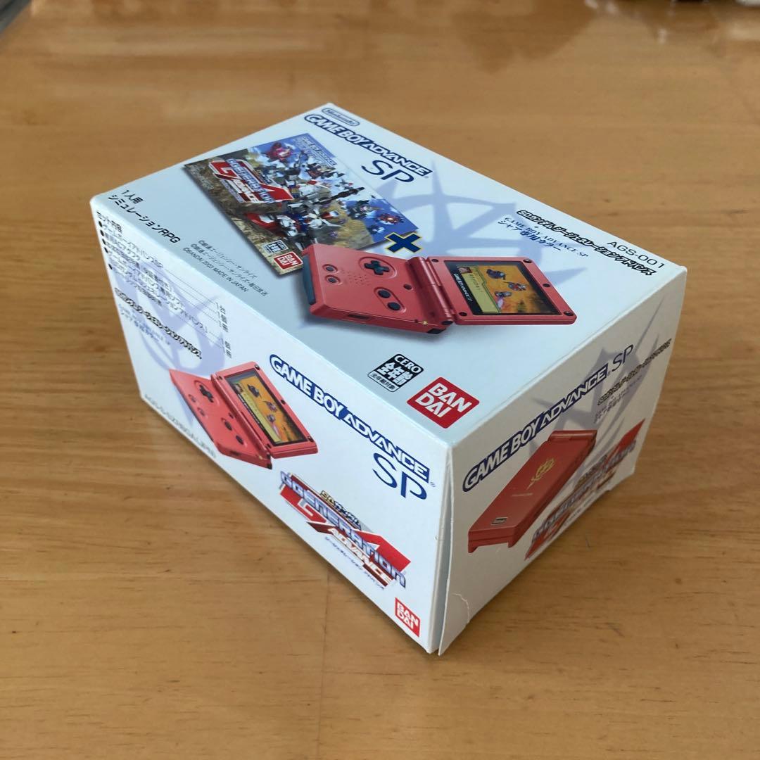 ゲームボーイアドバンス SP本体 シャア専用 カラー　Gジェネレーション