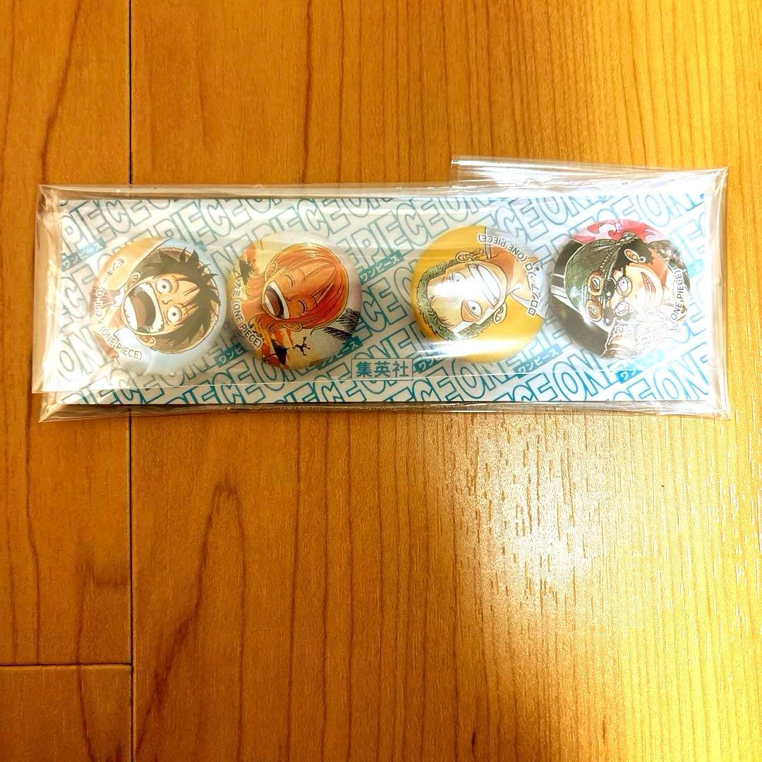 ワンピース 10巻初版　スクラッチ全6種コンプリートセット　当選缶バッジ付き