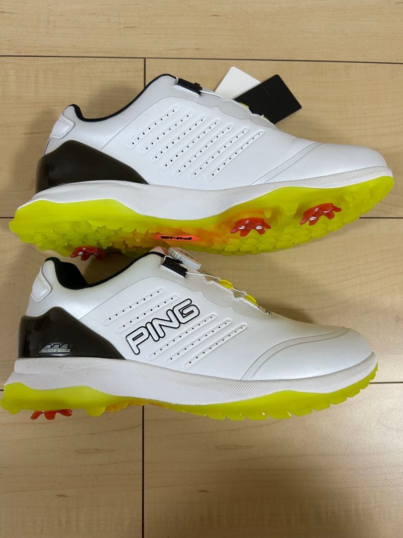 PING ゴルフシューズ BOAダイヤル ホワイト