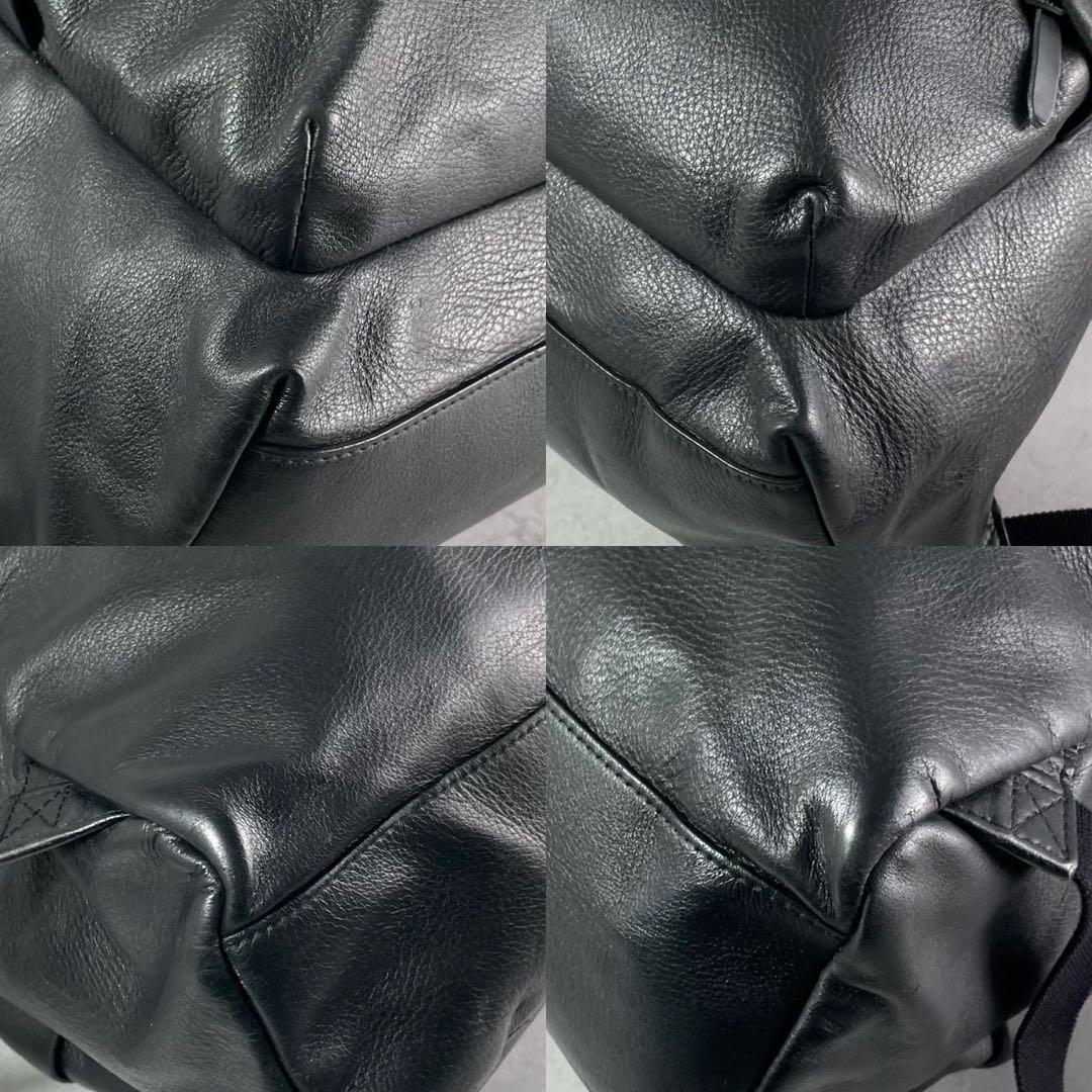 バレンシアガ エブリデイ バックパック レザー リュック ロゴ 大容量 ブラック