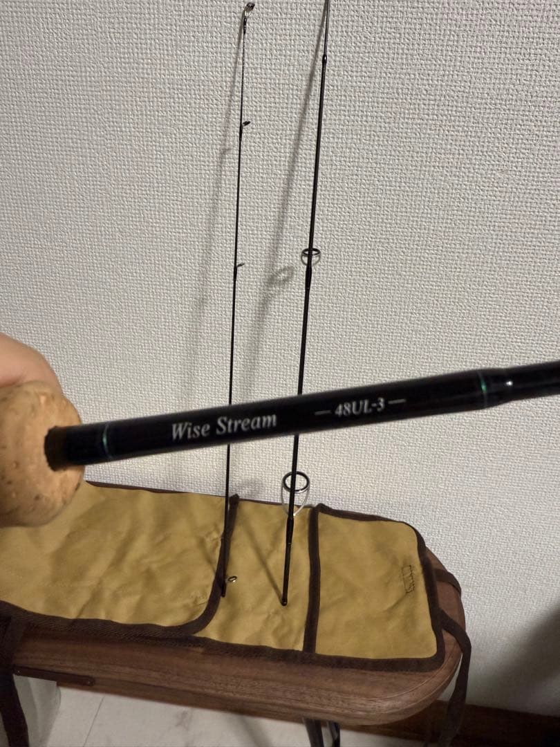 Wise Stream 48UL-3 トラウトロッド 収納ケース付き