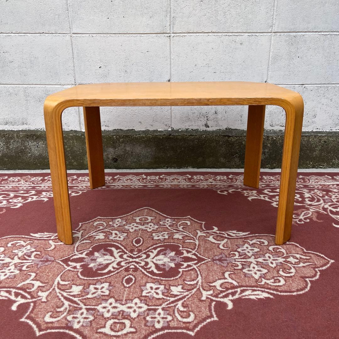 天童木工 Tendo ◾️木製プライウッド サイドテーブル コーヒーテーブル