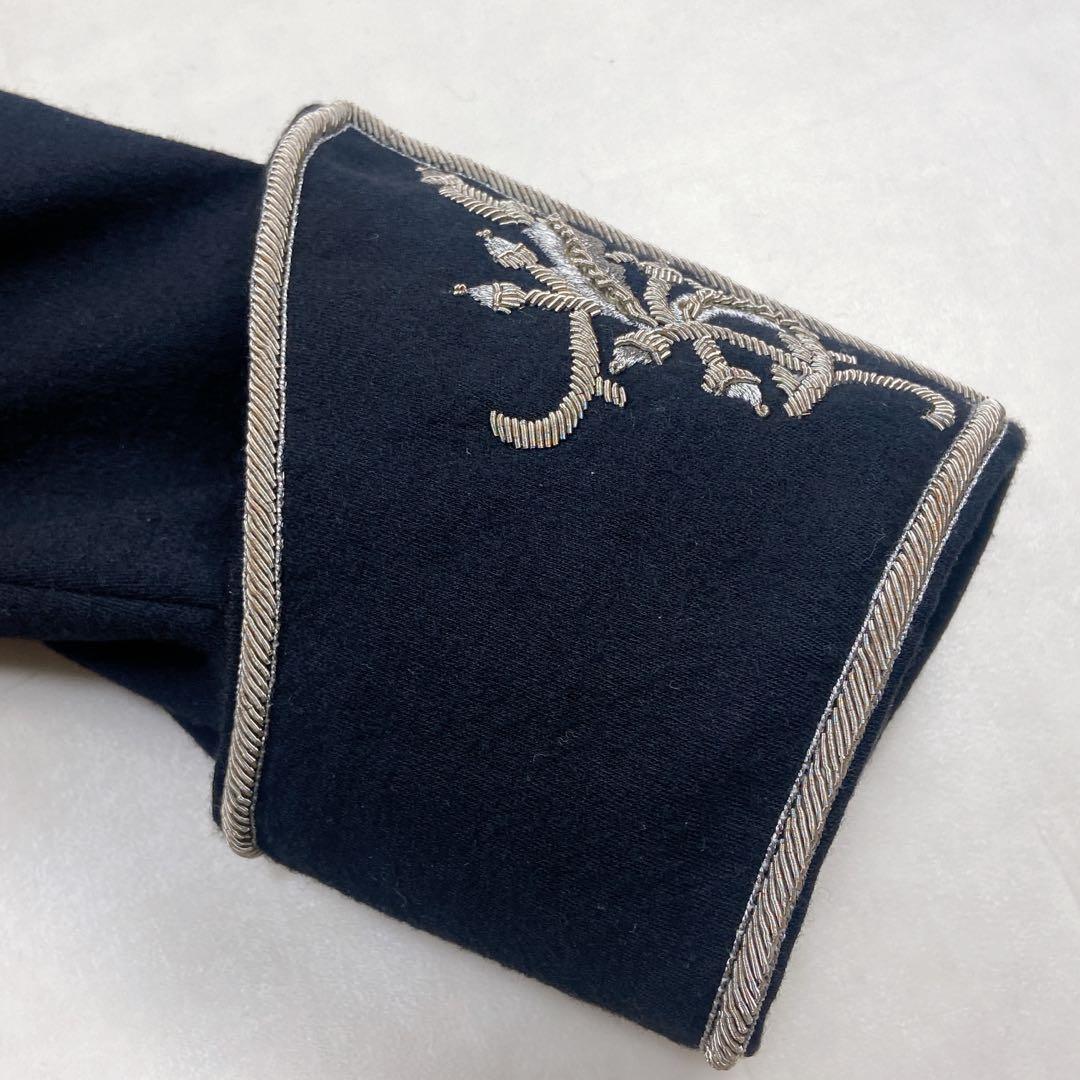 美品 貴重 レア ナポレオン ジャケット 針金カフス LL相当 シルバー