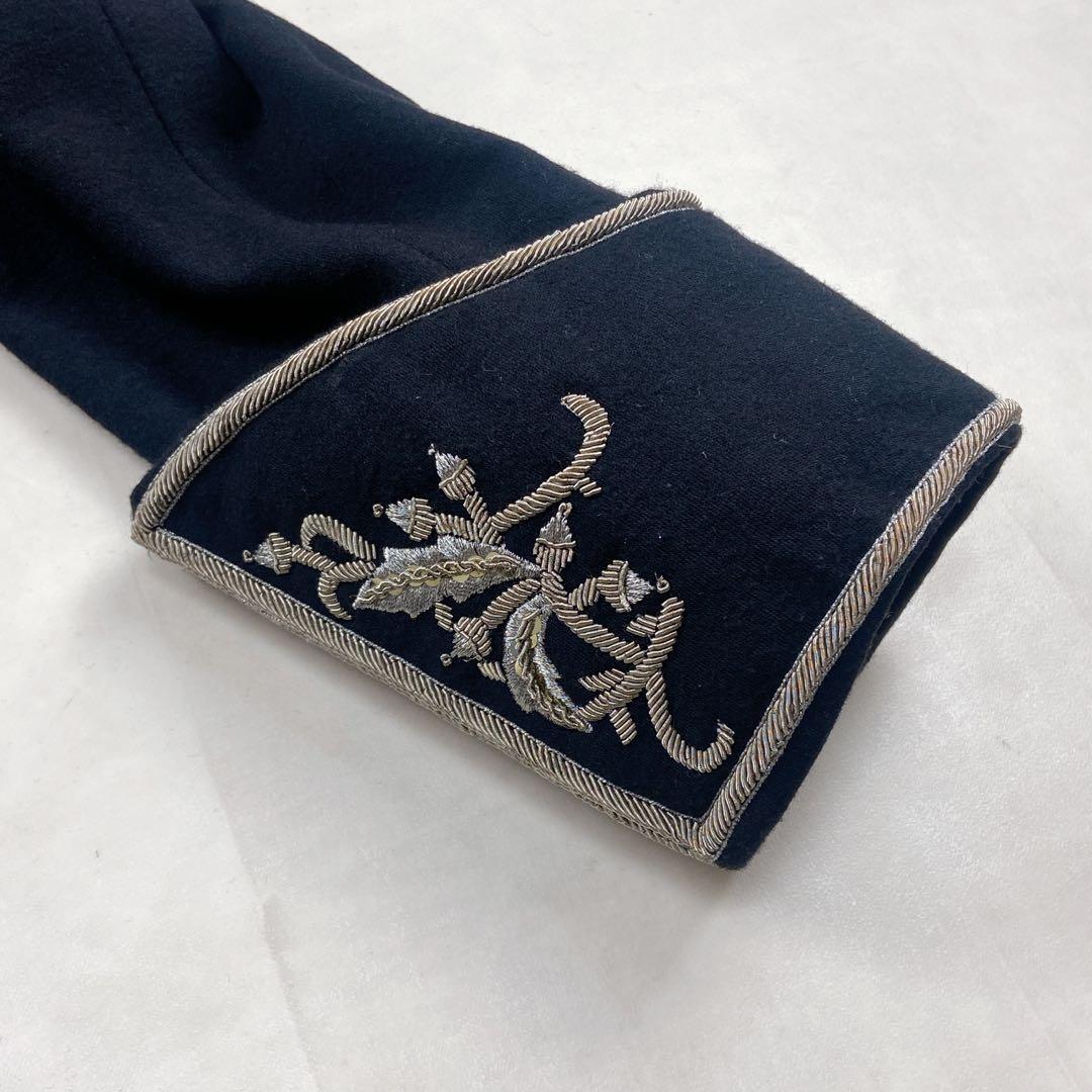 美品 貴重 レア ナポレオン ジャケット 針金カフス LL相当 シルバー