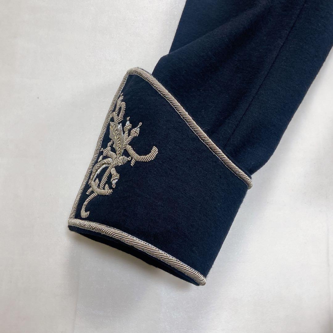 美品 貴重 レア ナポレオン ジャケット 針金カフス LL相当 シルバー