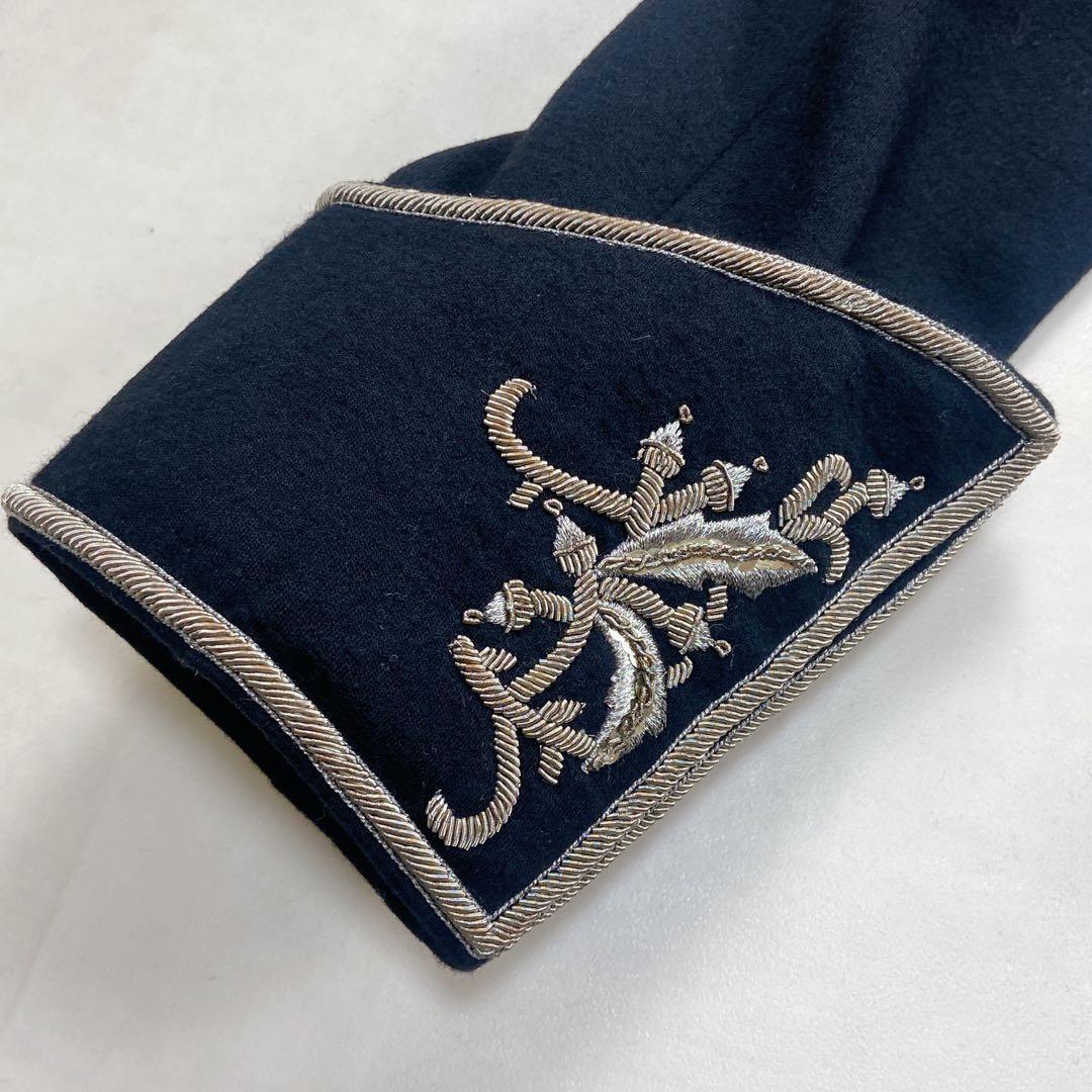 美品 貴重 レア ナポレオン ジャケット 針金カフス LL相当 シルバー