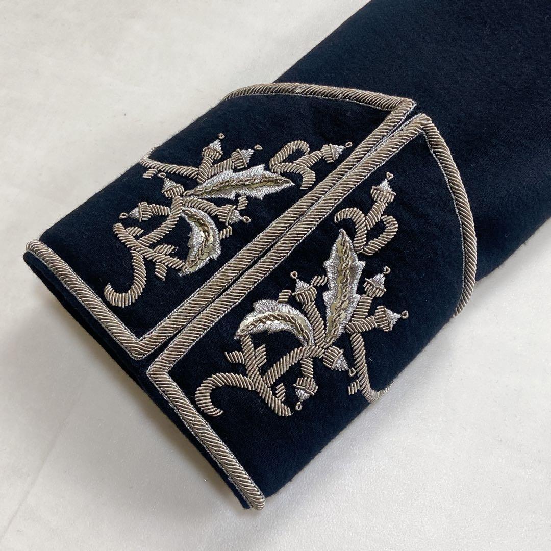 美品 貴重 レア ナポレオン ジャケット 針金カフス LL相当 シルバー