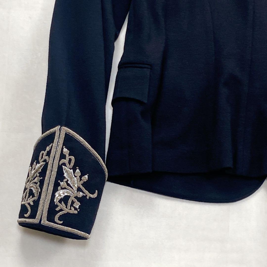 美品 貴重 レア ナポレオン ジャケット 針金カフス LL相当 シルバー