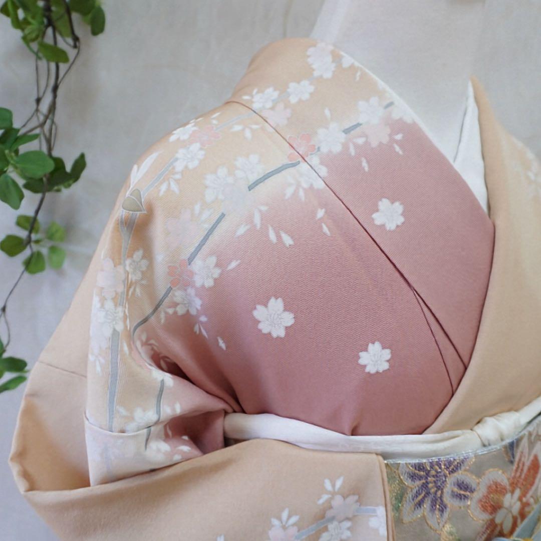 訪問着フルセット　293▪︎ 正絹　卒業式　入学式　お宮参り　七五三　披露宴