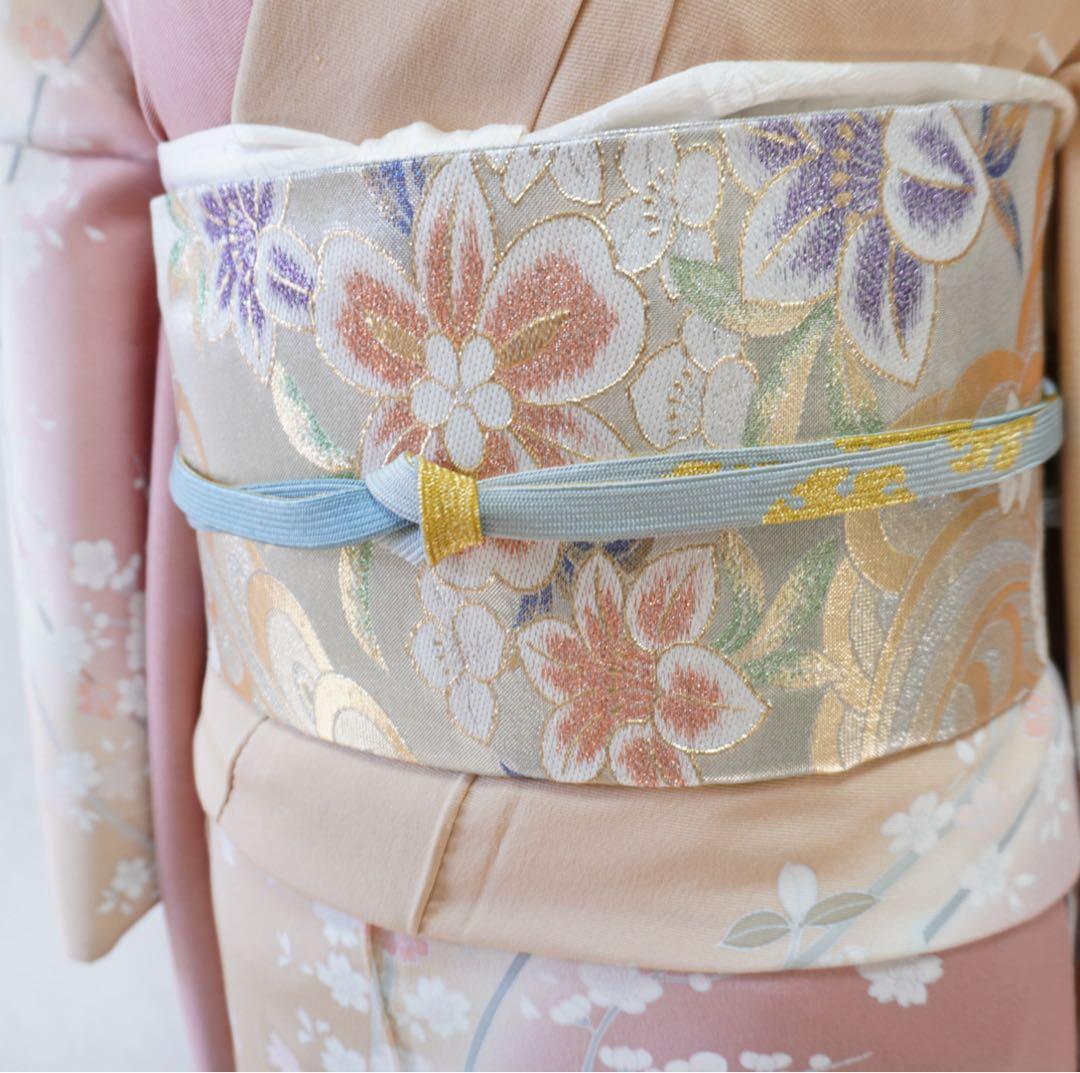 訪問着フルセット　293▪︎ 正絹　卒業式　入学式　お宮参り　七五三　披露宴