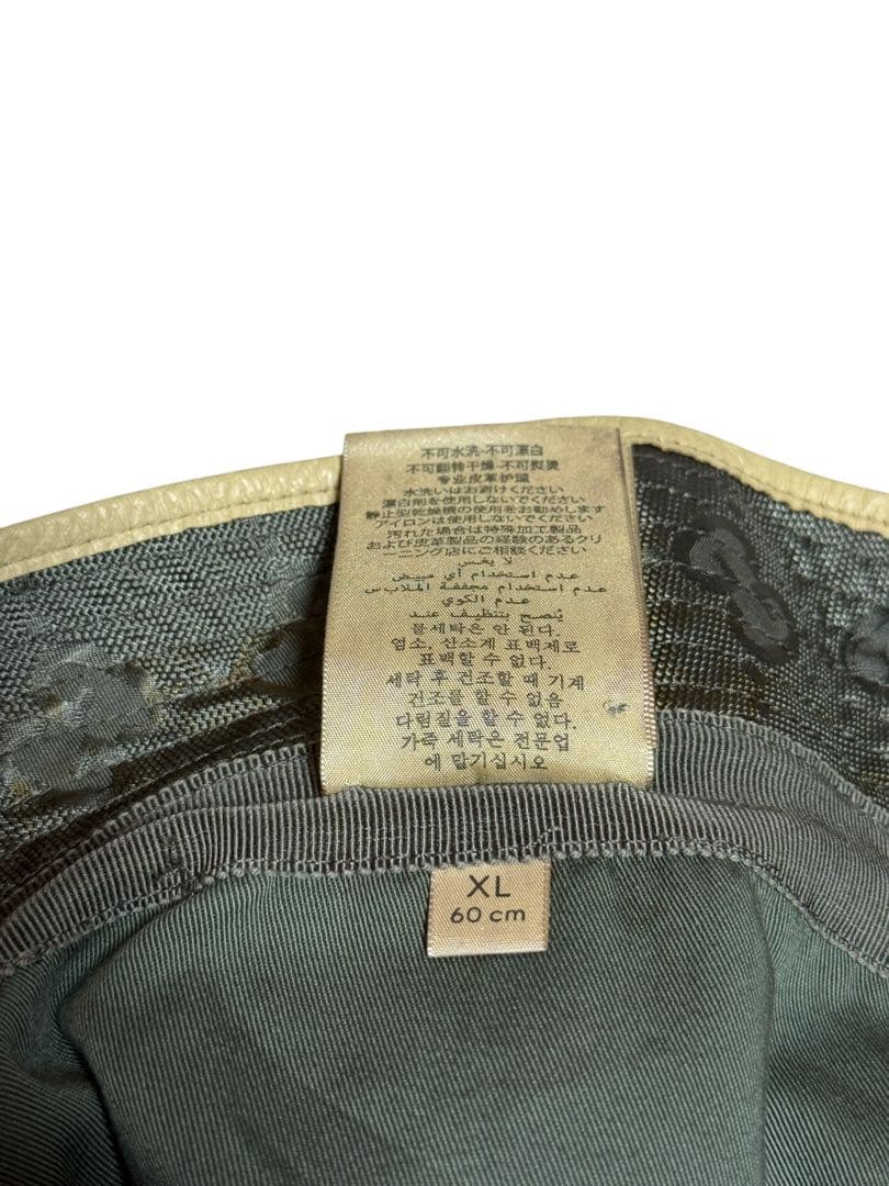 GUCCI Off The Grid GGロゴ総柄 バケットハット