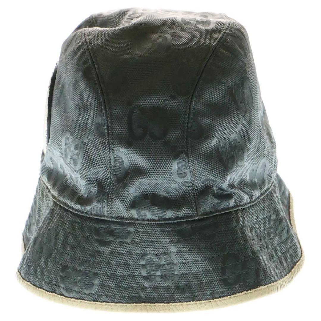 GUCCI Off The Grid GGロゴ総柄 バケットハット