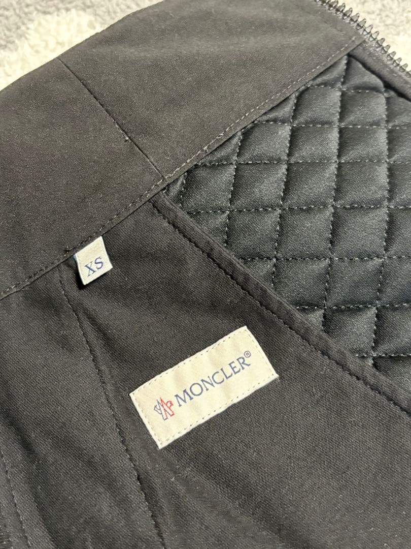 モンクレール　スカート キルティング　黒　xs
