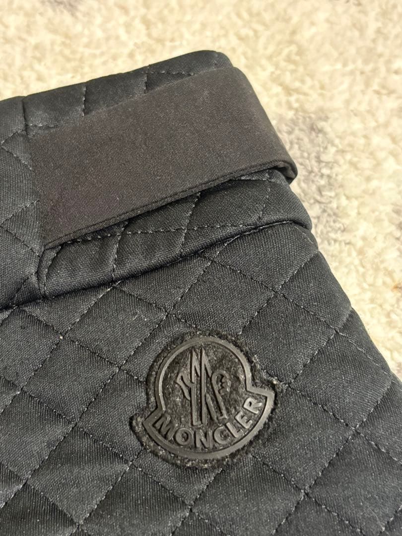 モンクレール　スカート キルティング　黒　xs