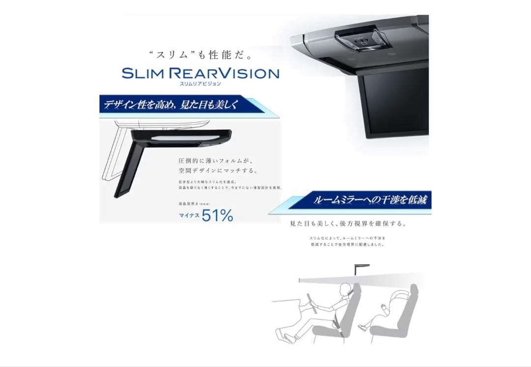 ALPINE RSA10S-L-B フリップダウンモニター