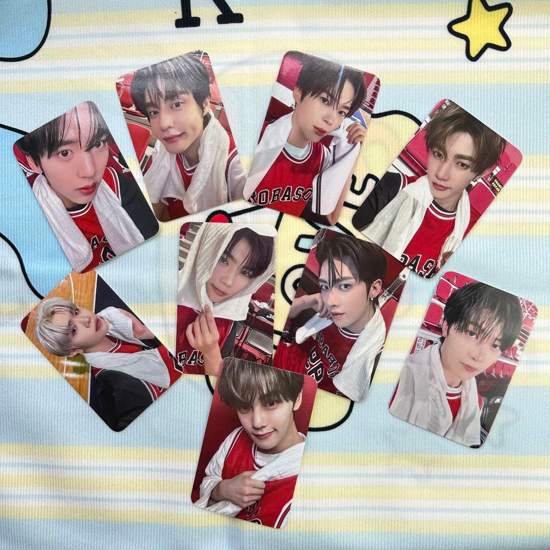 韓国 ZB1 サノク SLAM DUNK トレカ 全員9枚です