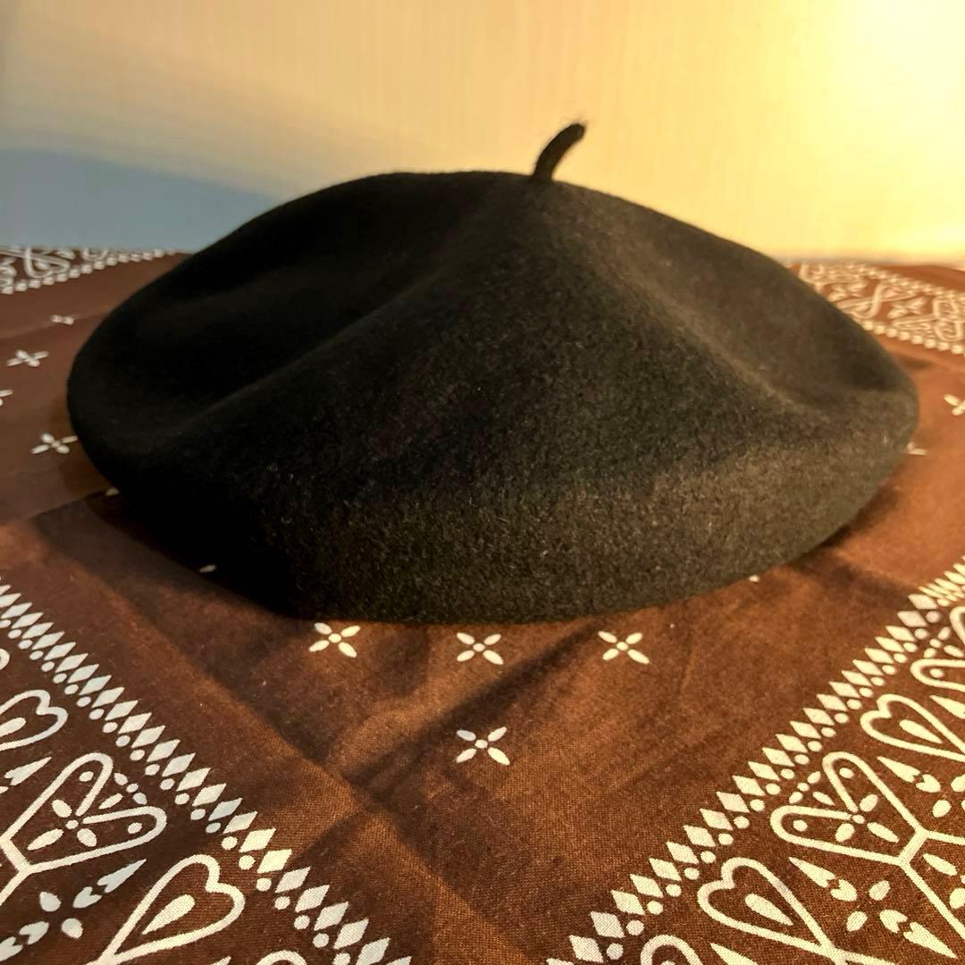 リアルマッコイズ　ベレー　WOOL BERET 美品 希少　黒
