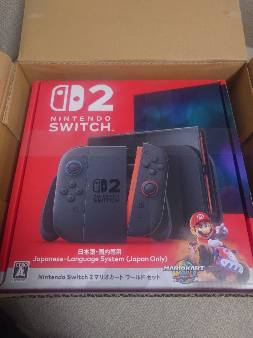 ニンテンドー　switch2 マリオカート同梱版