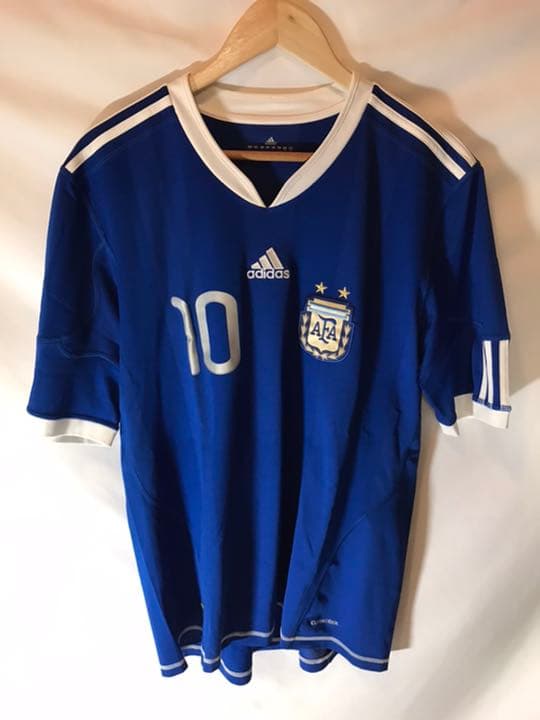 新品正規品adidas アルゼンチン代表「10」メッシ 半袖 2XOユニフォーム