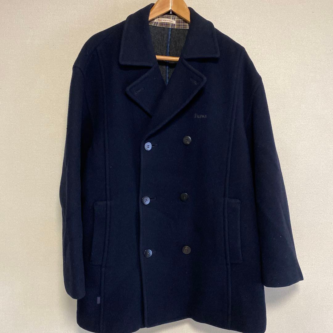 Papas Pコート 表地　毛100%