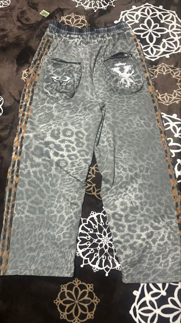 cozy worldwide レオパードスウェットパンツ