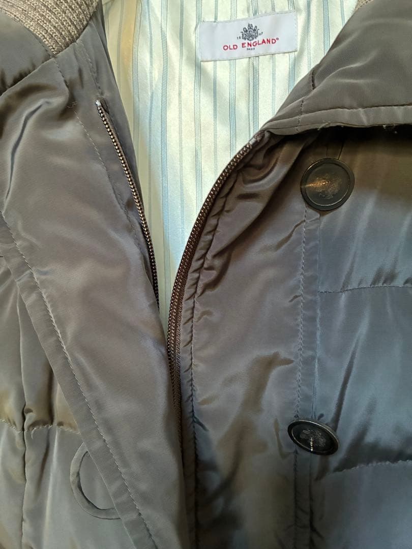 オールドイングランド　ダウンコート　ブラウン　36