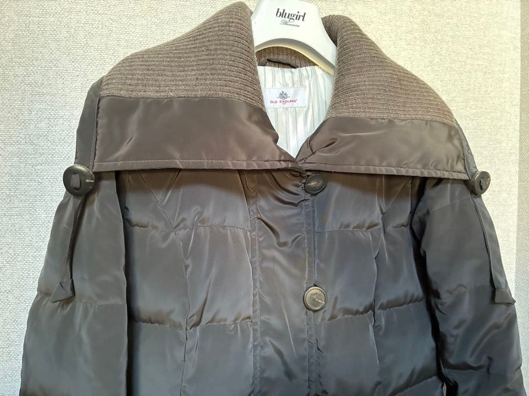 オールドイングランド　ダウンコート　ブラウン　36