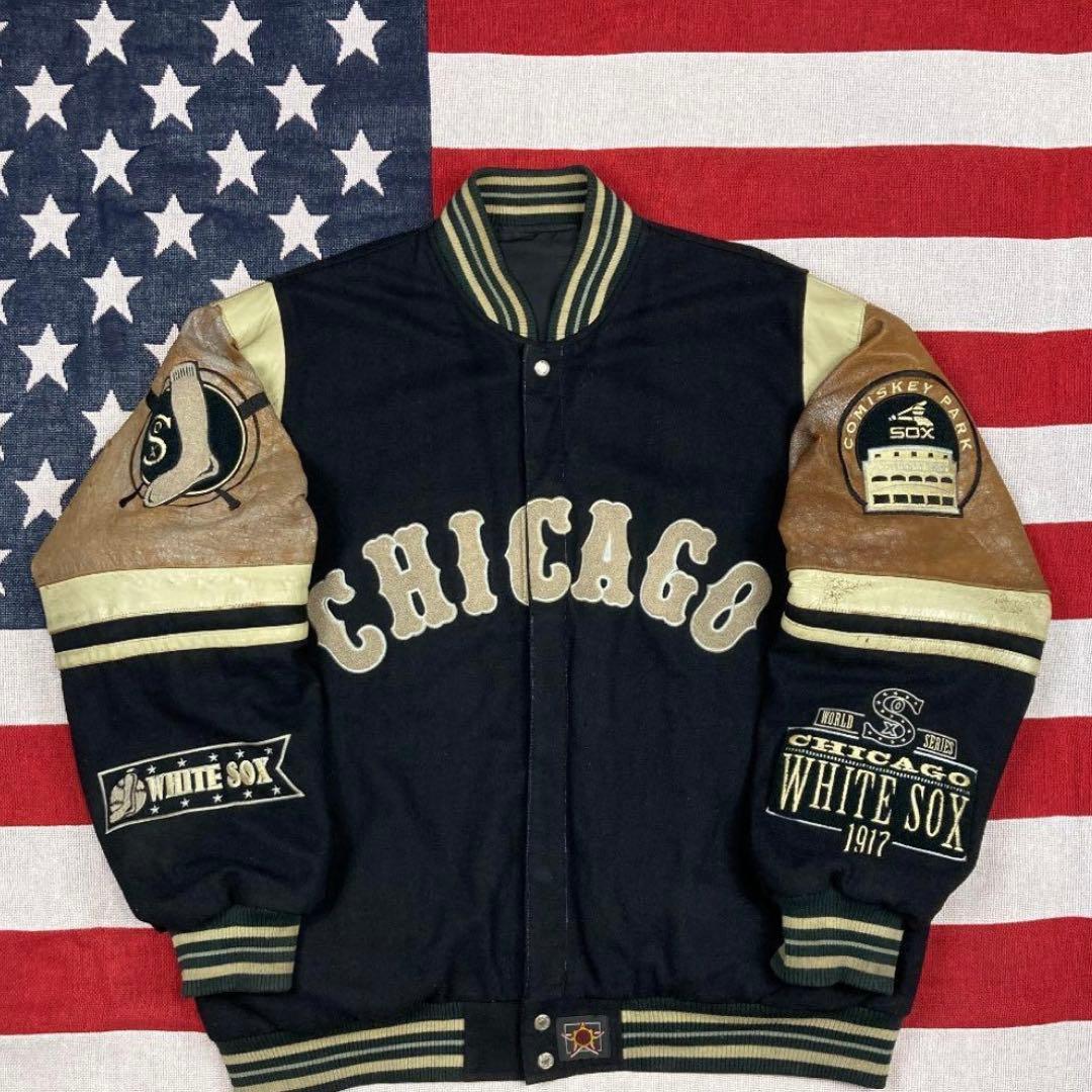 m*p様 超希少　訳あり特価　 90s　MLB JH DESIGN ホワイトソッ