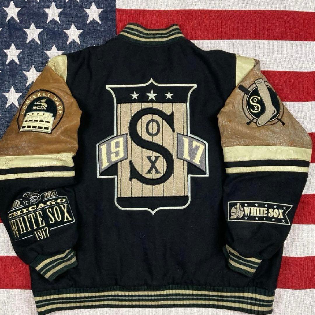 m*p様 超希少　訳あり特価　 90s　MLB JH DESIGN ホワイトソッ