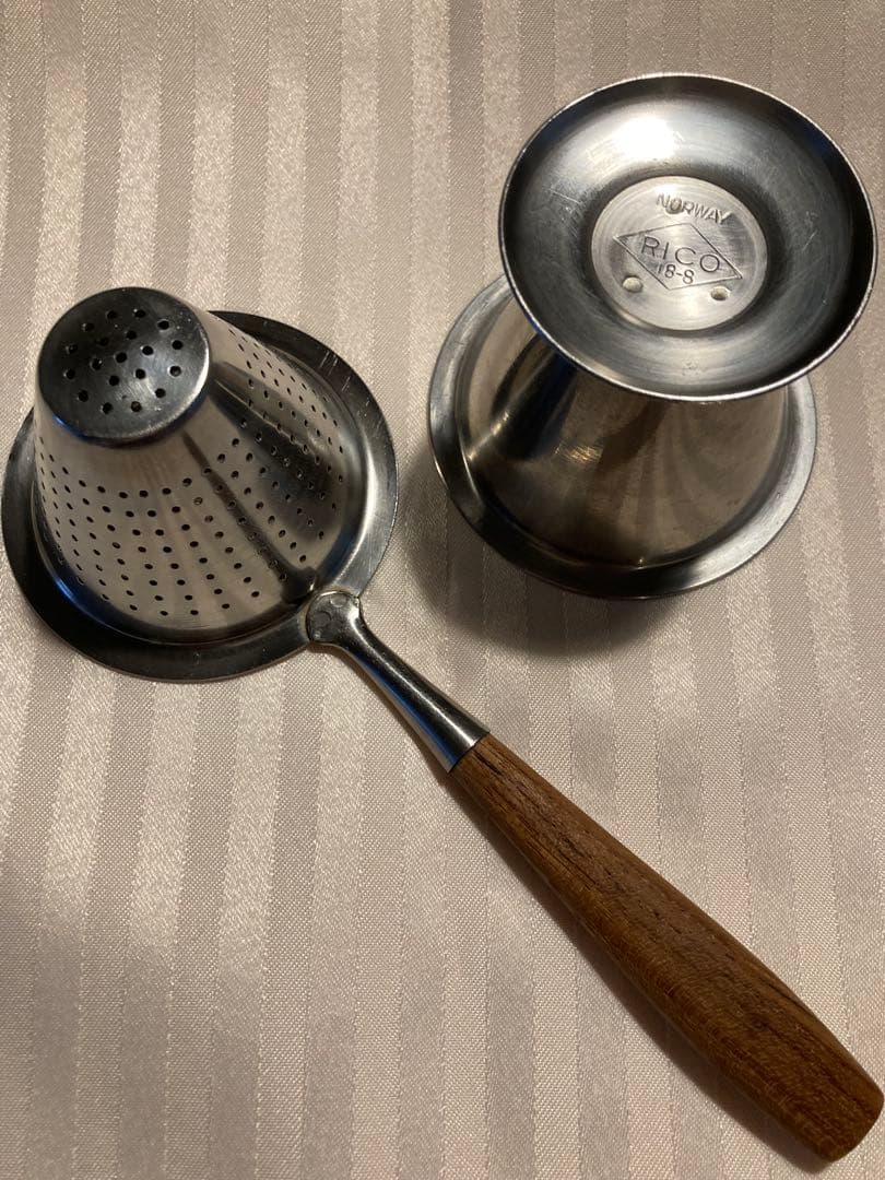ティーストレーナー　北欧ヴィンテージ