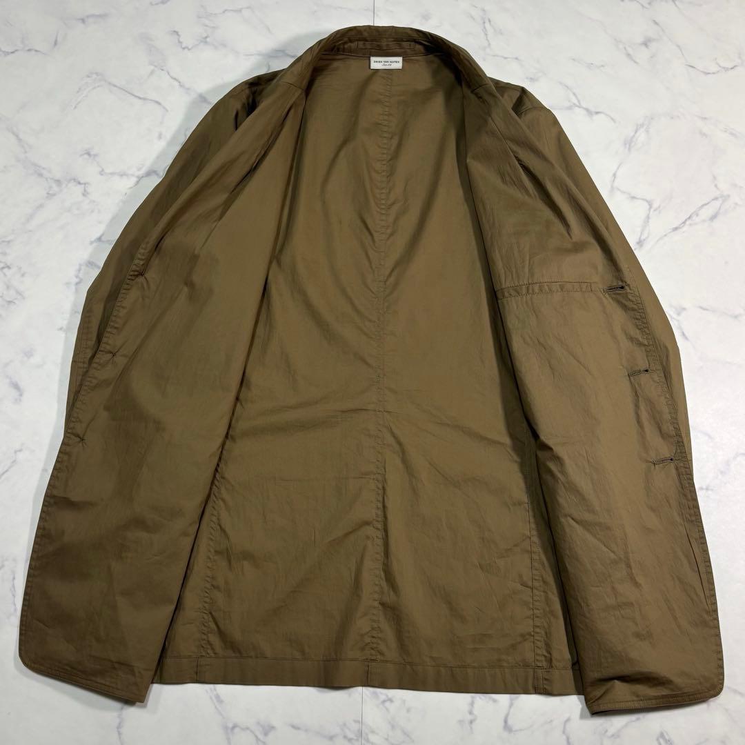 DRIES VAN NOTEN 3Bテーラード ジャケット　ブラウン