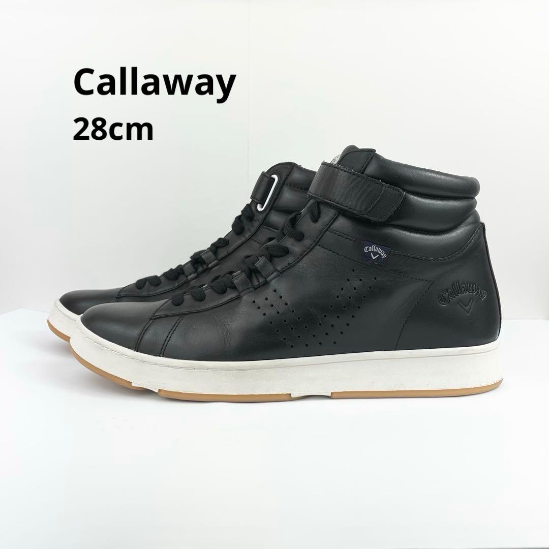 美品！Callaway キャロウェイ 石川遼着用モデル ゴルフ スパイクレス 黒