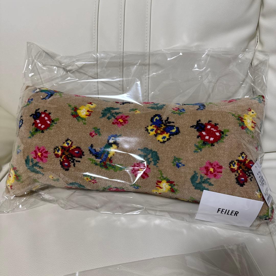 フェイラー　クッション2点＋ティッシュBOXカバー