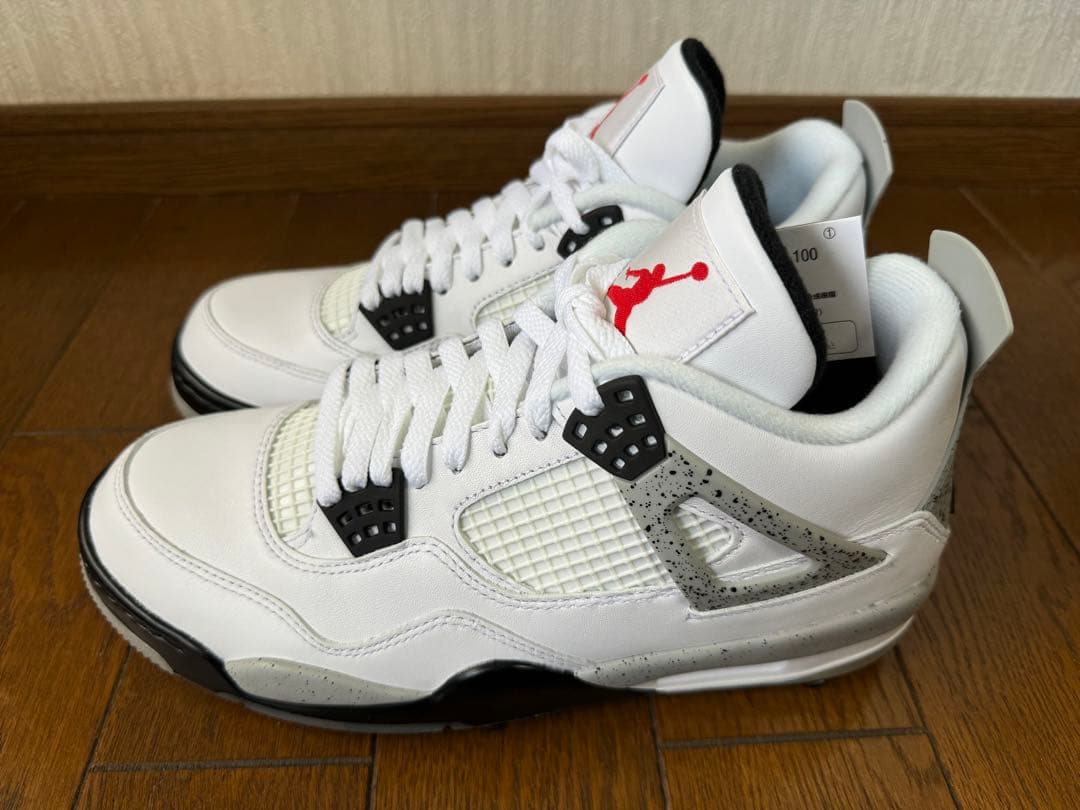 【未使用品】 AIR JORDAN 4 GOLF ホワイトセメント 27cm