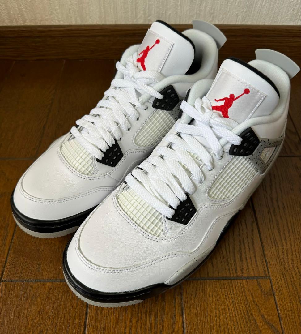 【未使用品】 AIR JORDAN 4 GOLF ホワイトセメント 27cm