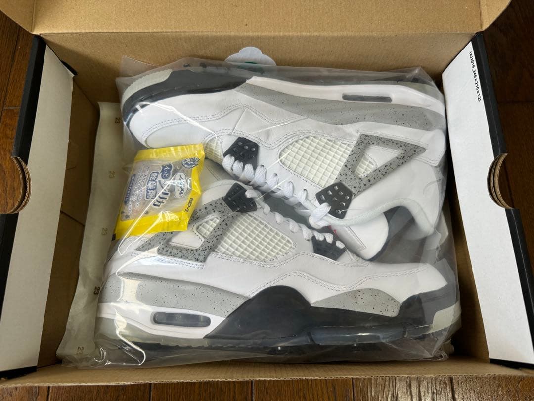 【未使用品】 AIR JORDAN 4 GOLF ホワイトセメント 27cm
