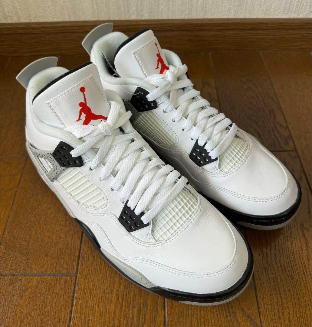 【未使用品】 AIR JORDAN 4 GOLF ホワイトセメント 27cm