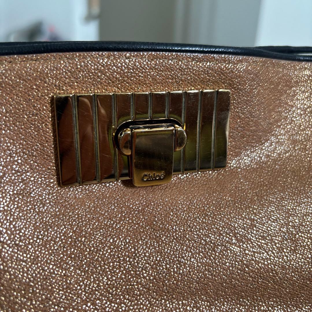 Chloē/クロエ　クラッチバッグ　ゴールド 美品