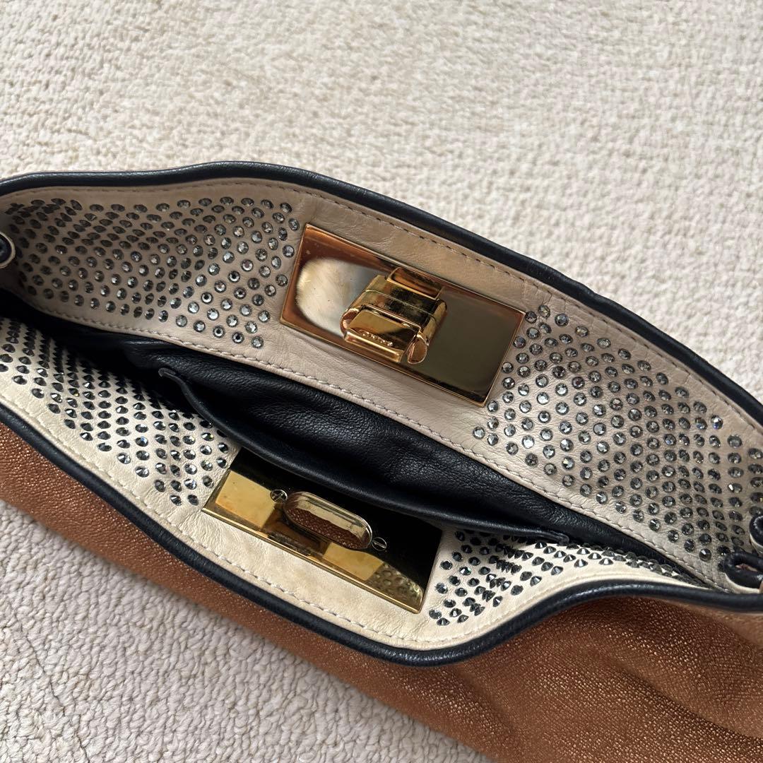 Chloē/クロエ　クラッチバッグ　ゴールド 美品