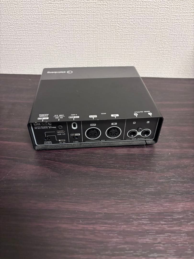 DTM・DAW steainberg UR22C Audio interface
