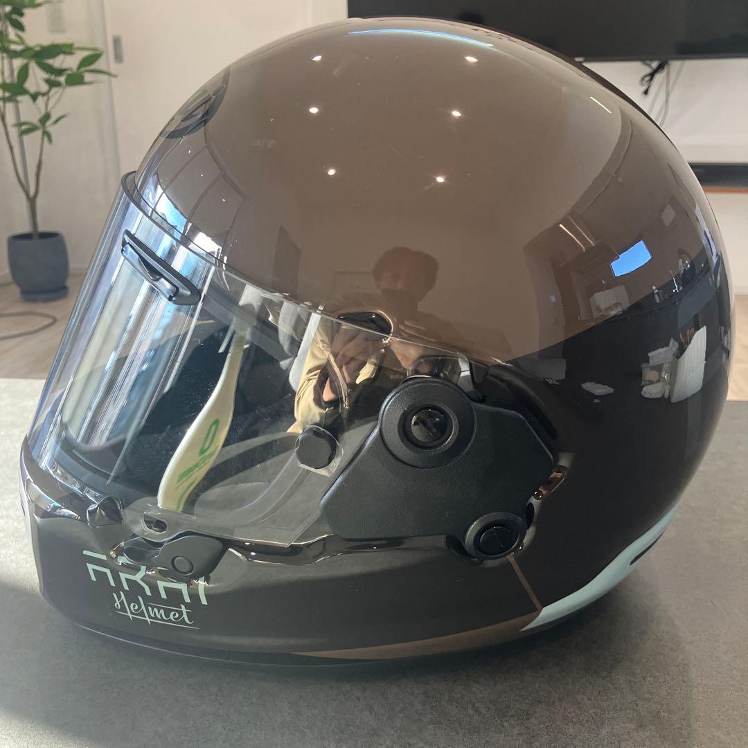 Arai フルフェイスヘルメット ブラウン