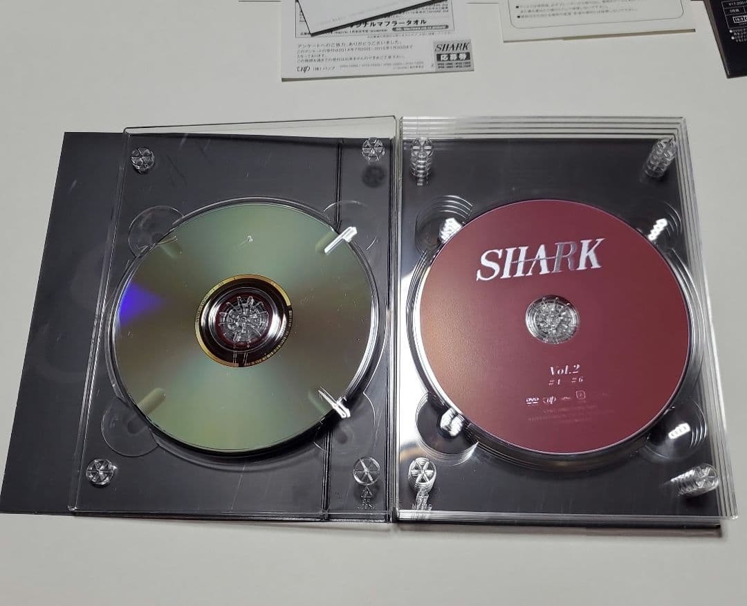 SHARK DVD-BOX 豪華版〈初回限定生産・5枚組〉ケースワレあり 中古品