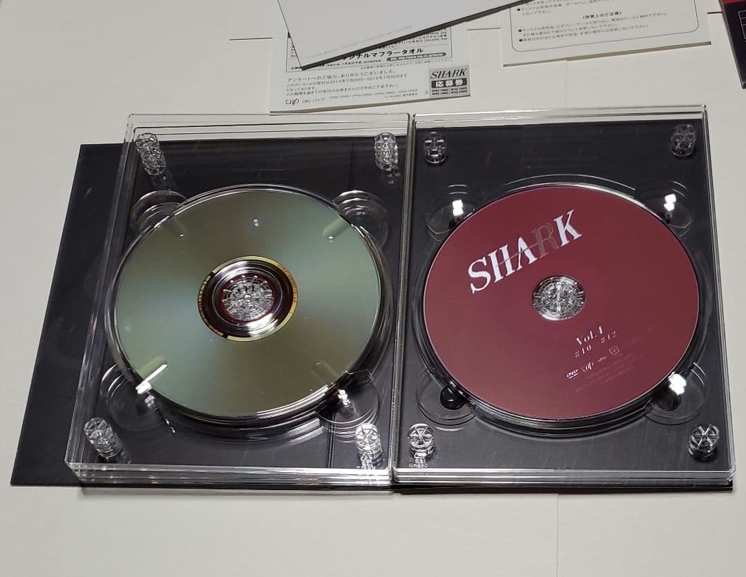 SHARK DVD-BOX 豪華版〈初回限定生産・5枚組〉ケースワレあり 中古品