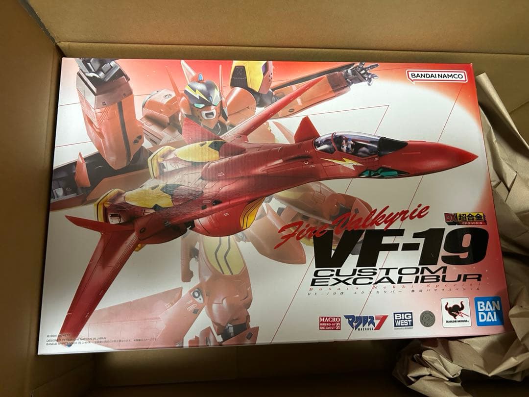 DX超合金 VF-19改 エクスカリバー 熱気バサラスペシャル　未開封