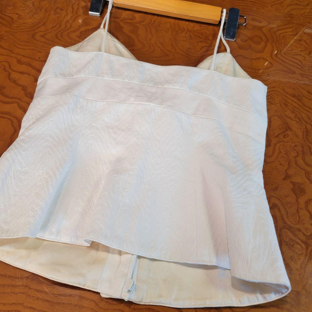 VALENTINO NIGFT ホワイト リボン ビスチェ