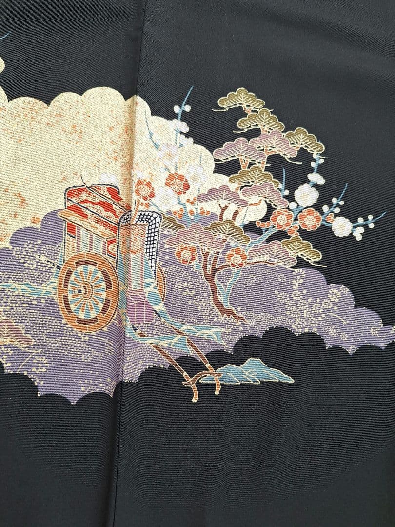 着物リメイクワンピース3657